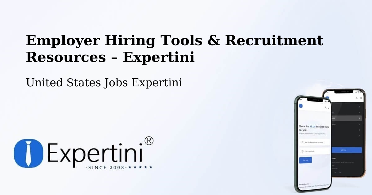 Employer Hiring Tools & Recruitment Resources – Purvis - Purvis, United States Jobs Expertini