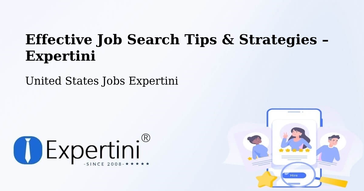 Job Search Tips & Strategies for Job Seekers – Purvis - Purvis, United States Jobs Expertini