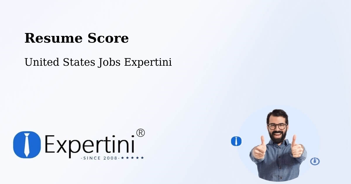 Resume Score - United States Jobs Expertini